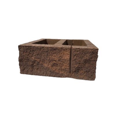 Евроблок Столбиковый рваный 380х160х380