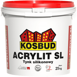 KOSBUD ACRYLIT-SL Штукатурка силіконова, баранчик, база, 25 кг