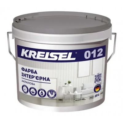 KREISEL 012 Краска интерьерная акриловая БАЗА А 10л