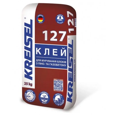 KREISEL 127 Клей для кладки блоков из пено- и газобетона
