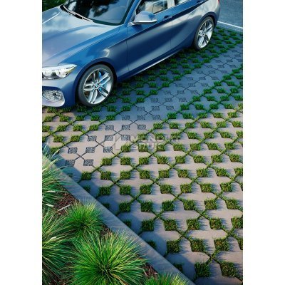 Тротуарна плитка "Еко Х" Моноліт-Брук Товщина 80мм