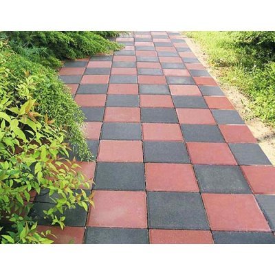 Тротуарна плитка "Квадрат 20х20" Моноліт-Брук Товщина 60мм