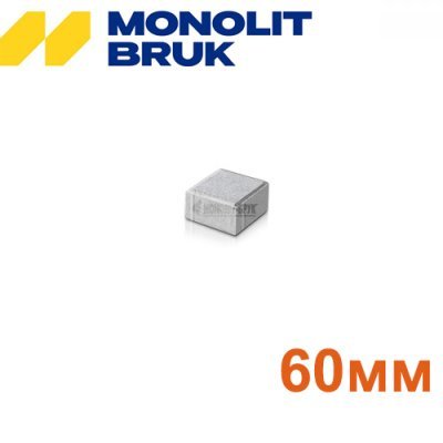 Тротуарна плитка "Квадрат 10х10" Моноліт-Брук Товщина 60мм