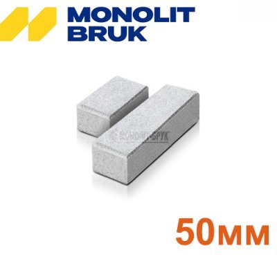 Тротуарна плитка "Паркет" Моноліт-Брук Товщина 50мм