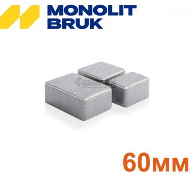 Тротуарна плитка "Старе Місто" Моноліт-Брук Товщина 60мм