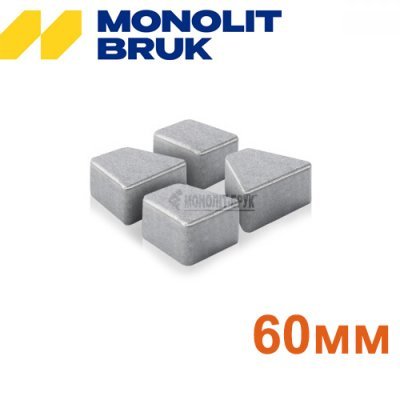 Тротуарна плитка "Трапеція" Моноліт-Брук Товщина 60мм