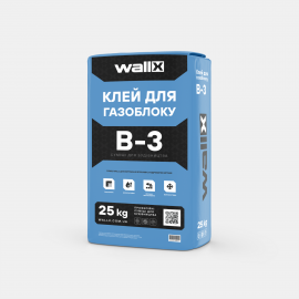 WallX B-3 Клей для газоблока
