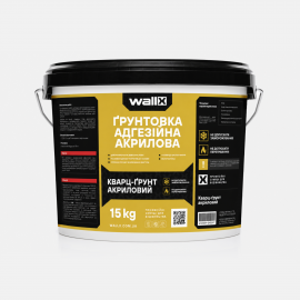WallX Кварц-грунт акриловый 10 L Грунтовка