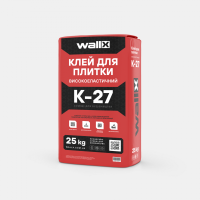 WallX К-27 Клей для плитки...