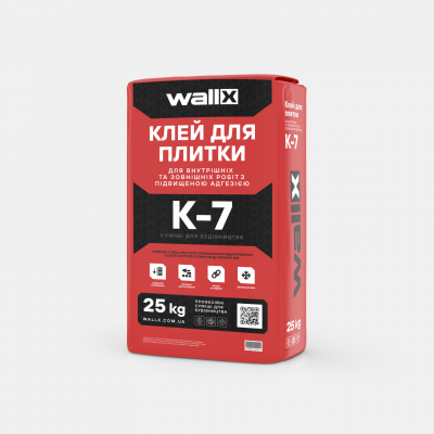 WallX К-7 Клей для плитки