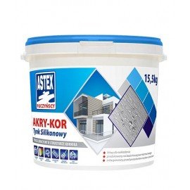 Astex AKRY-KOR штукатурка силиконовая 18кг