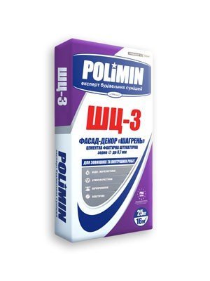 POLIMIN ШЦ-3 ФАСАД-ДЕКОР 25кг