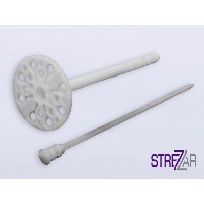 ТермоДюбель "Strezzar" с полиамидным стержнем