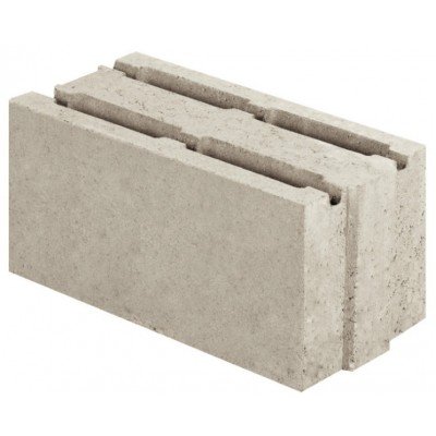 Бетонный блок 390х190х188
