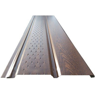 Софит металлический перфорированный