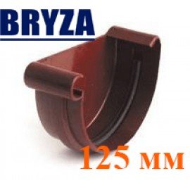Заглушка желоба левая (L) 125 мм BRYZA