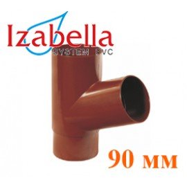 Тройник 90 мм Izabella