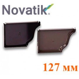 Заглушки желоба 127 мм Novatik Quadra