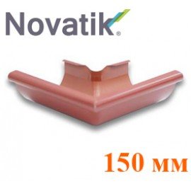 Угол желоба наружный 150 мм Novatik Ronda