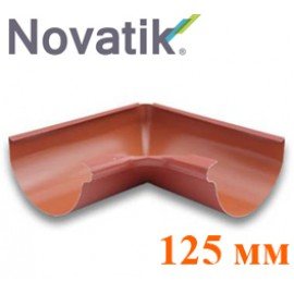 Угол желоба внутренний 125 мм Novatik Ronda