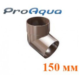 Зливний коліно (одне розтрубне) 150 мм ProAqua