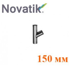 Тройник 150 мм Novatik TiZn Титан-Цинк