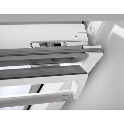 VELUX Премиум GGL 2070 ручка сверху, дерево белое покрытие