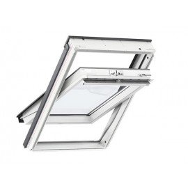 VELUX Премиум GGL 2070 ручка сверху, дерево белое покрытие