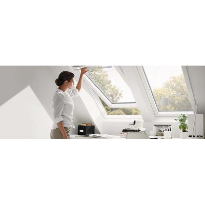 VELUX Премиум GGU 0070 ручка сверху, дерево/полиуретан