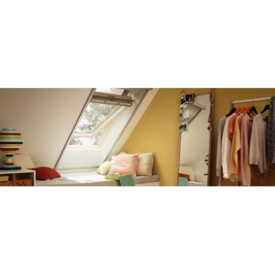 VELUX Премиум GGL 2070 ручка сверху, дерево белое покрытие