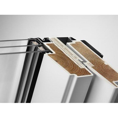 VELUX Стандарт GLU 0051 ручка сверху, дерево-полиуретан