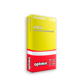 OPTIMIN КЛЕЙ МОНТАЖНО-АРМИРУЮЩИЙ ДЛЯ ПЕНОПОЛИСТИРОЛА