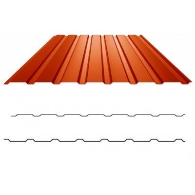 Профнастил С-15 - для крыши, фасада и забора