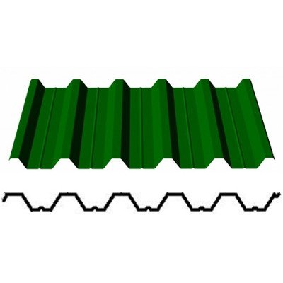 Профнастил ПК-35 - кровельный профнастил