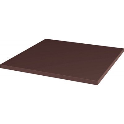 Гладкая базовая плитка Natural Brown 300x300 толщина 11мм