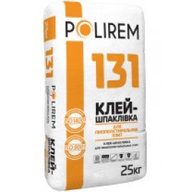 Polirem 131 Клей-шпаклівка для пінополістирольних плит