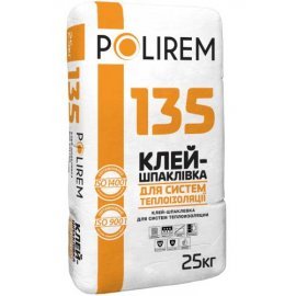 Polirem 135 Клей-шпаклевка для систем теплоизоляции