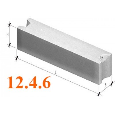 Фундаментные блоки (ФБС) 12.4.6