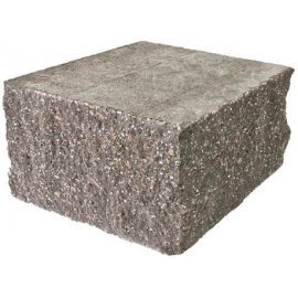 Колотый блок Серый
