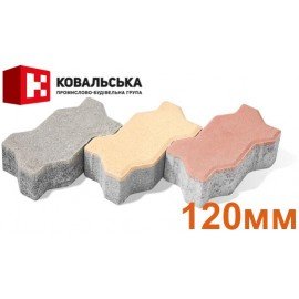 Тротуарна плитка "Фалка" Ковальська Товщина 120мм