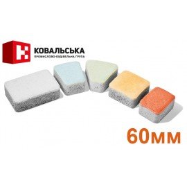 Тротуарна плитка "Римський камінь" Ковальська Товщина 60мм