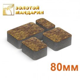 Тротуарна плитка "Старе місто" Золотий Мандарин Товщина 80мм